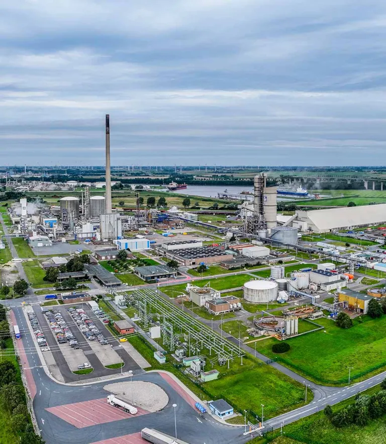 Brunsbuttel NH3 plant and port