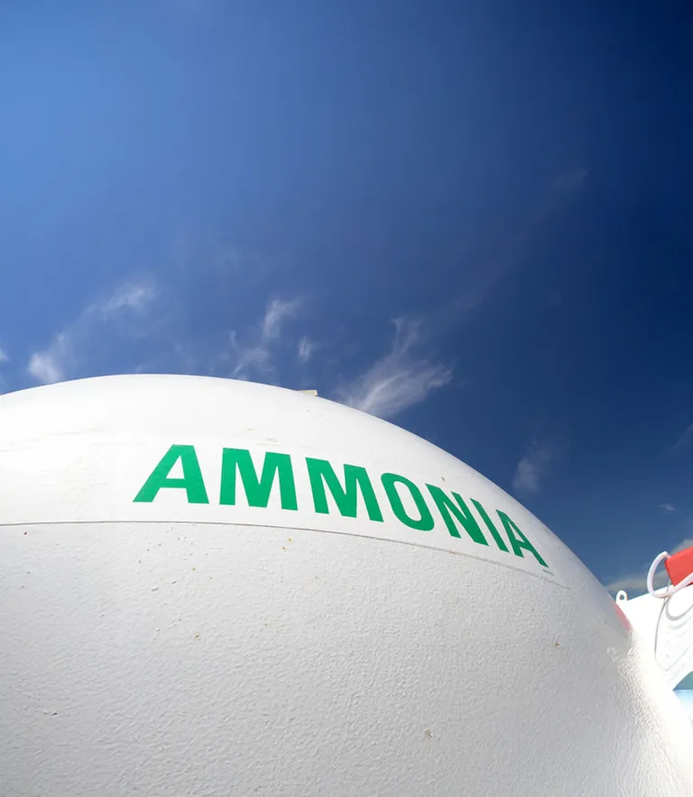 Ammonia tanks