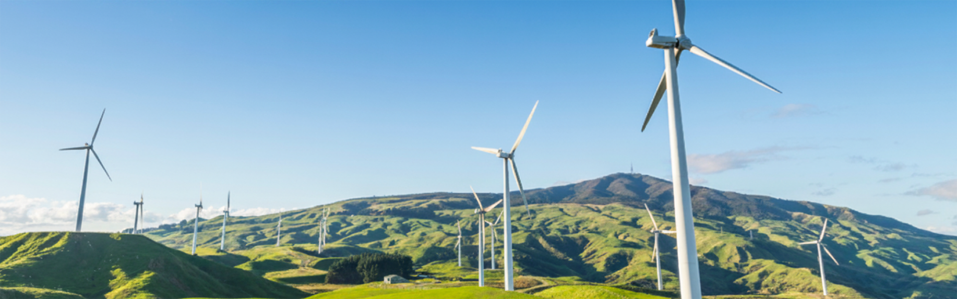 Wind turbines onshore