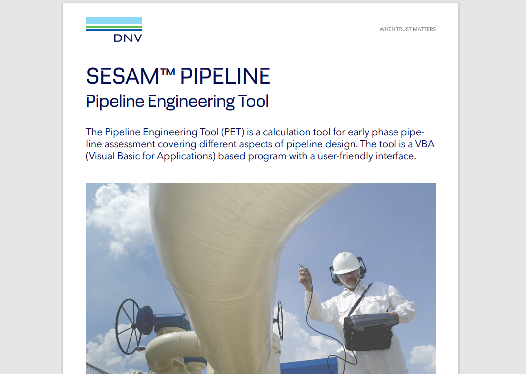 Pipeline Engineering Tool - flyer