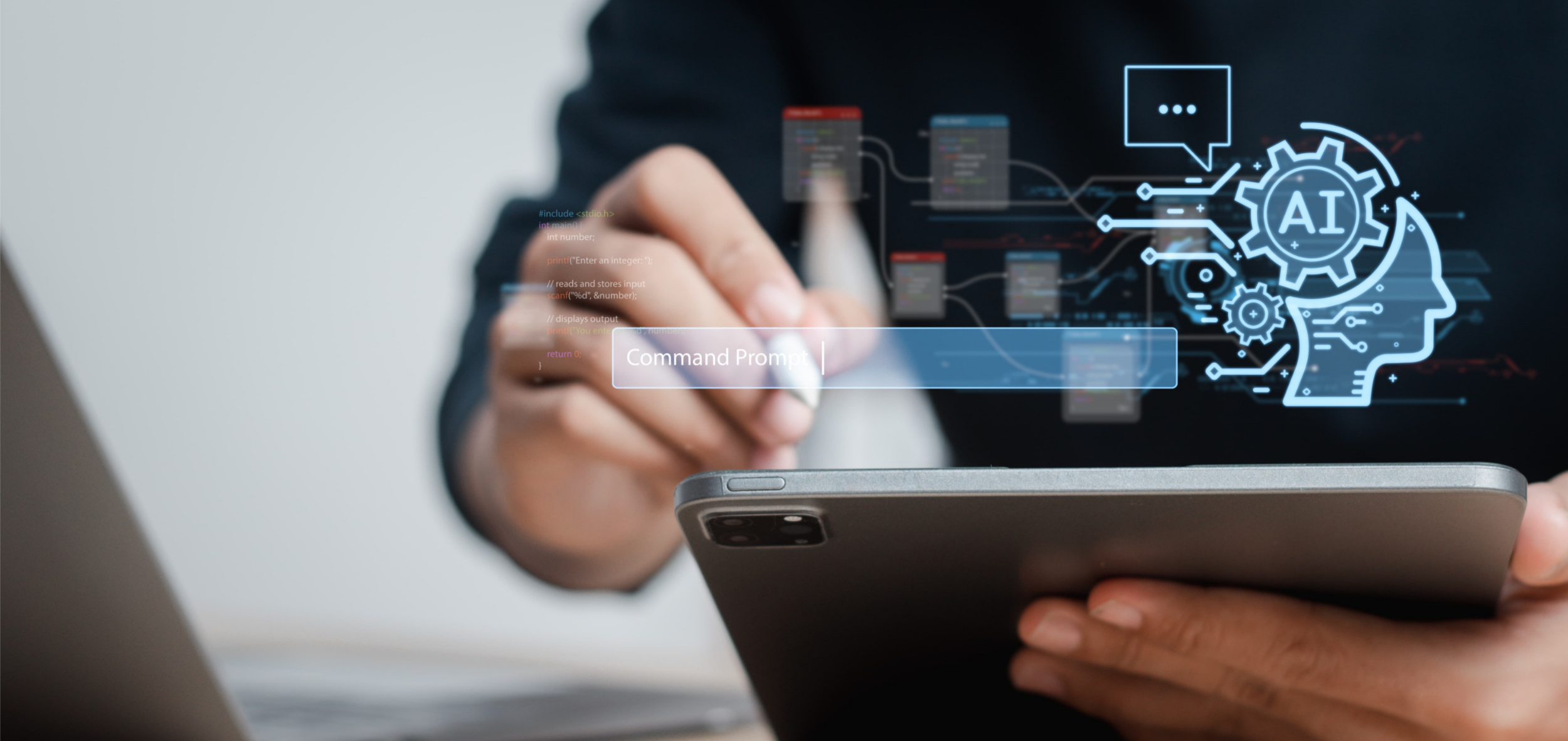 synergi life software on a tablet