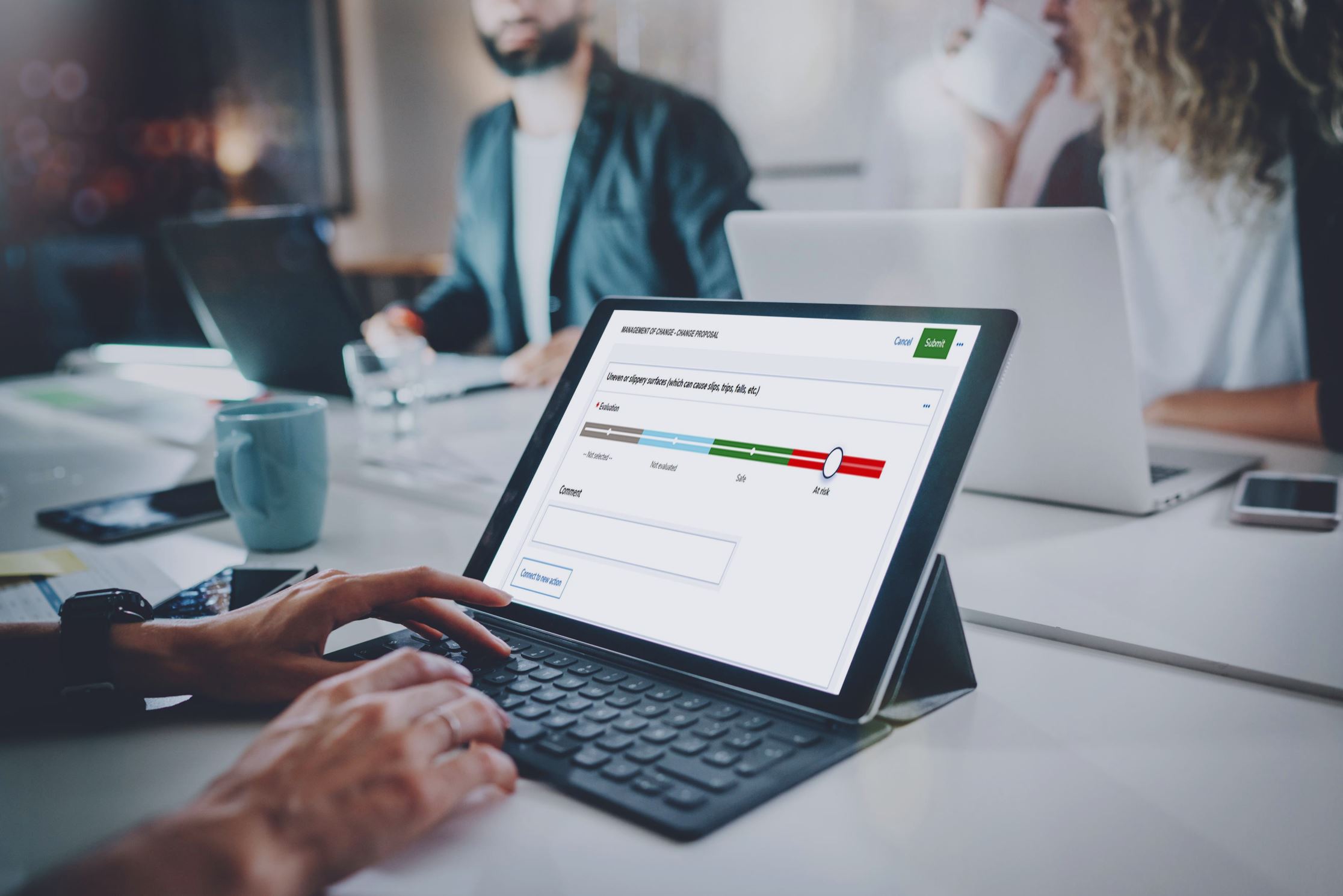Management of change software