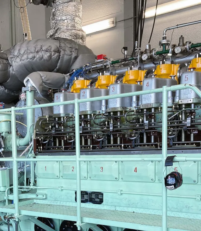 MAN engine